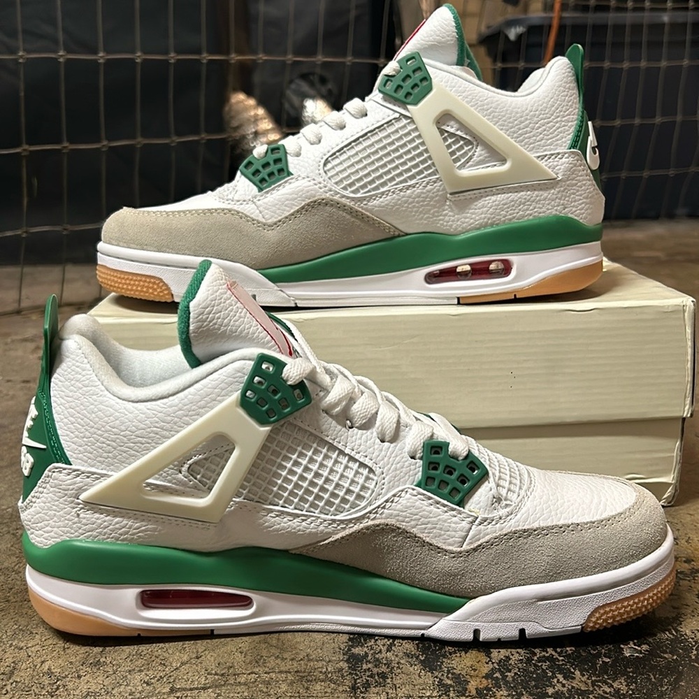 Jordan 4 Reps Retro Pine Green Size 10